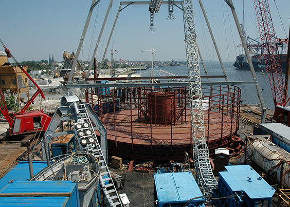 Sub sea Cable Laying Barge