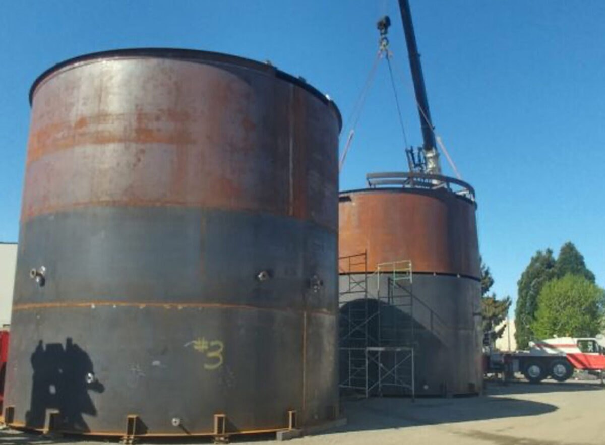 Custom Shop Fabricated Process Tanks