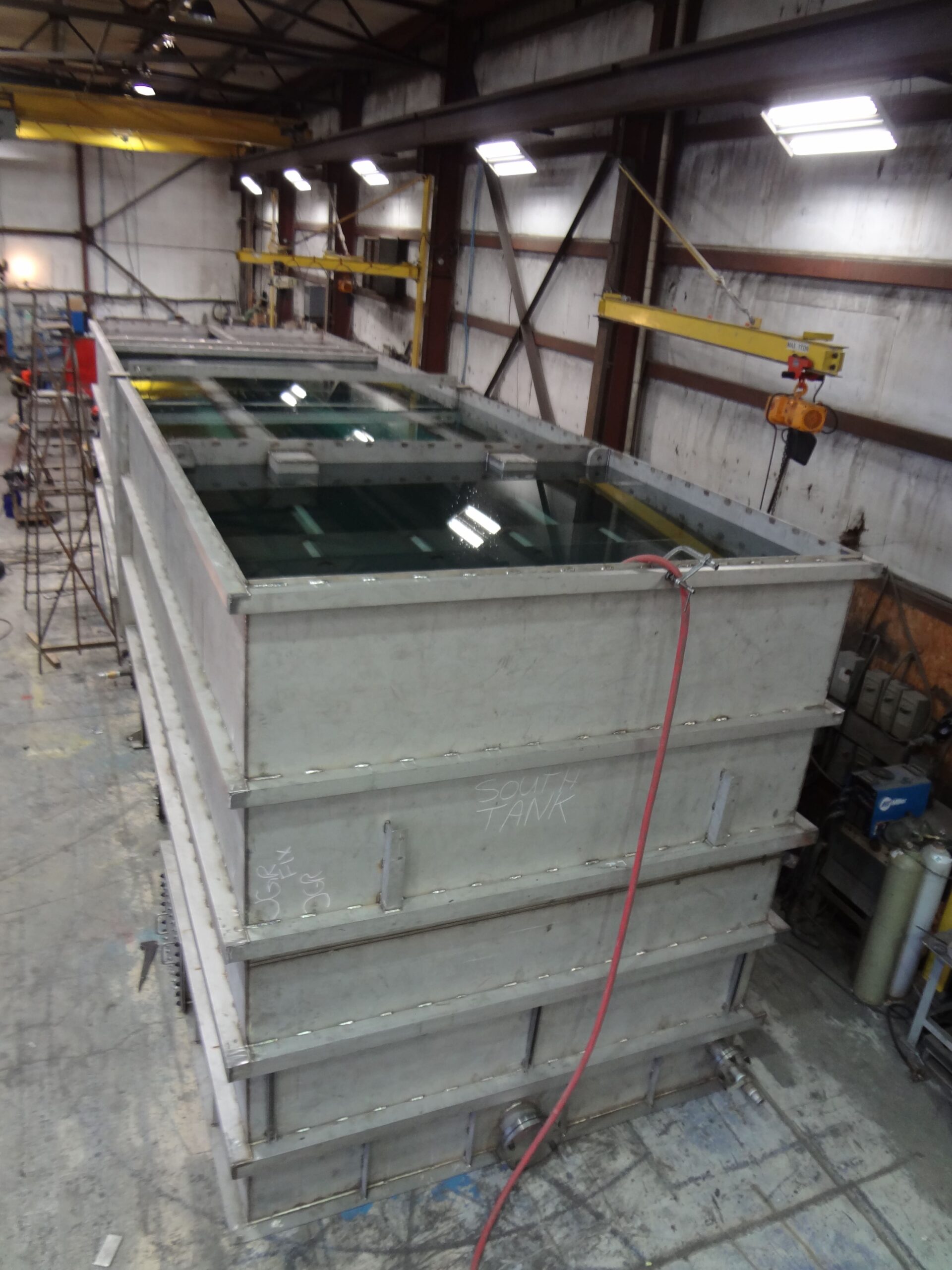 Aeration tank in wastewater treatment Canada