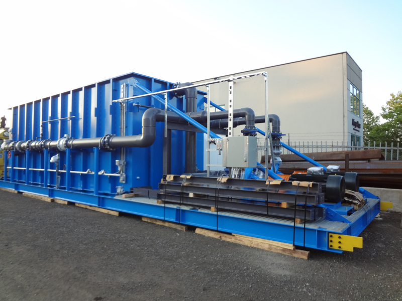 industrial wastewater treatment plant